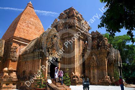Po Nagar is a Cham temple tower located in the medieval principality of Kauthara near Nha Trang, Vietnam.