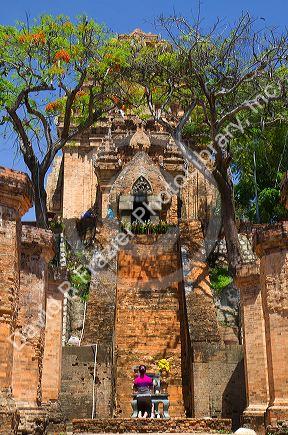 Po Nagar is a Cham temple tower located in the medieval principality of Kauthara near Nha Trang, Vietnam.