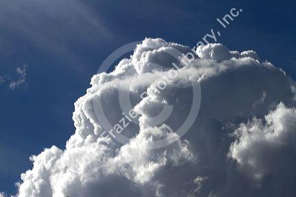 Cumulonimbus cloud.