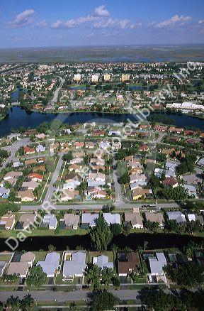 Housing and subdivisions in the northwest section of Miami called Westin, Florida.