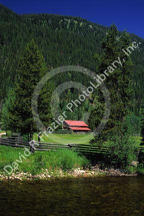 Wapiti Ranch and Johnson Creek near Yellow Pine, Idaho.