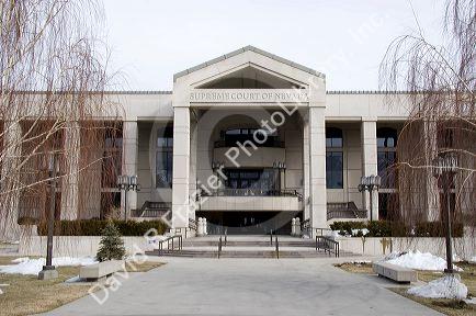 Nevada Supreme Court building in Carson City, Nevada.