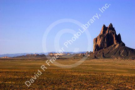 Ship Rock in New Mexico.