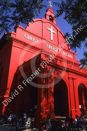 Christ Church in Melaka, Malaysia.
