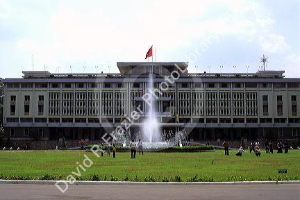 Independence Palace in Saigon, Vietnam.