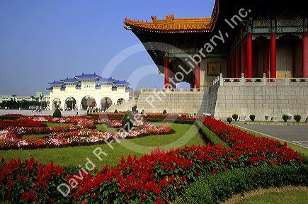 Chiang Kai-Shek Memorial in Taipei, Taiwan.