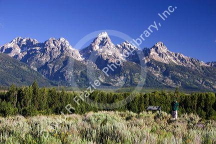 Teton Mountains, Wyoming.