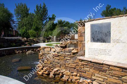 The Idaho Anne Frank Human Rights Memorial, Boise, Idaho.