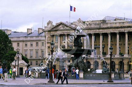 Place de la Con corde, French Congress in Paris.