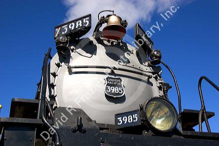 Historic Challenger locomotive steam engine during September 2005 visit to Boise, Idaho.