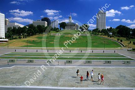 The Capitol Mall in Nashville, Tennessee.