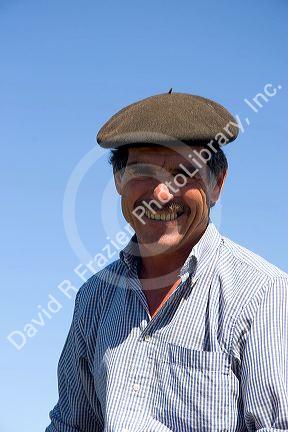 Gaucho cowboy near Neccochea, Argentina.