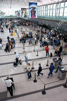 Ezeiza airport terminal in Buenos Aires, Argentina.