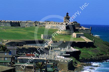 El Morro Castle in San Juan, Puerto Rico.
