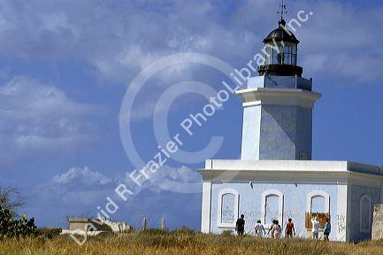 Port Aguila Lighthouse in Puerto Rico.
