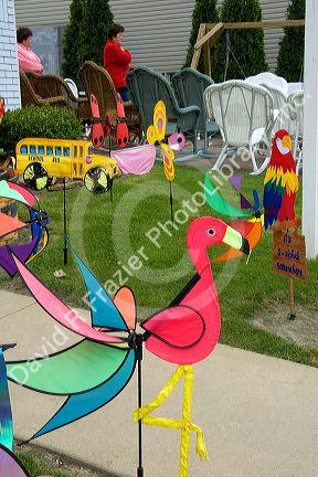 Amish business selling knick knacks at Berlin, Ohio.