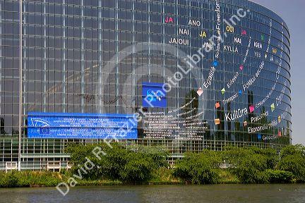 European Union Parliament in Strasbourg, France.