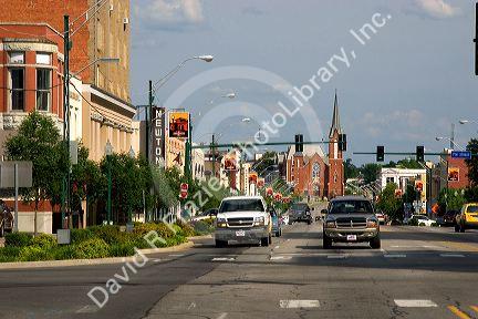 Garrison Avenue at Ft. Smith, Arkansas.