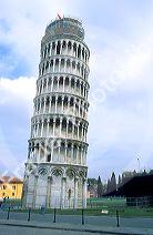 Leaning Tower of Pisa, Italy.