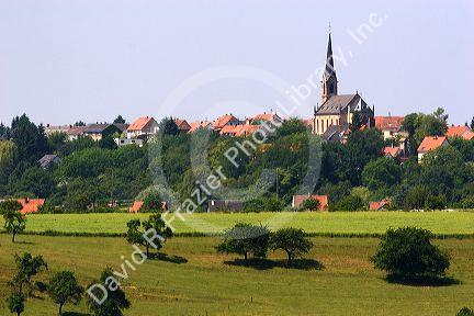 A village in northwest Germany near Blieskastel.