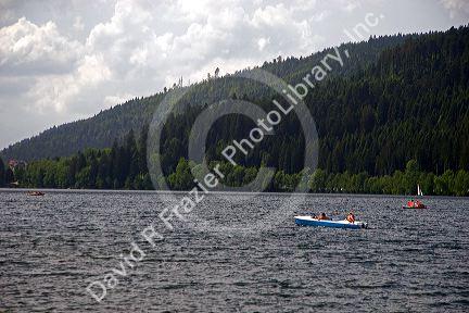 Lake Gerardmer, France.