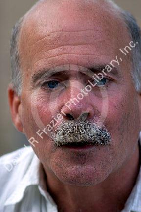 Portrait of middle aged Cuban man.