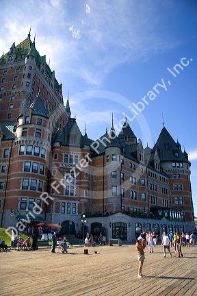 Chateau Frontenac in Quebec City, Quebec, Canada.