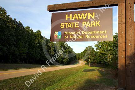Hawn State Park in Genevieve, Missouri.