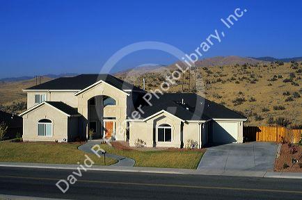 A newly constructed home in Boise, Idaho.