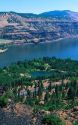 Columbia River Gorge in Oregon from Rowena Crest.