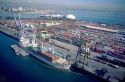 Long Beach Container yard.  Port of Los Angeles, California.