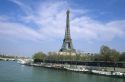 The Eiffel Tower in Paris, France.
