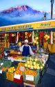 Fruit stand along the Amalfi Coast of Italy near Positano.