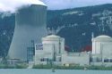 Nuclear power plant on the Rhone River Valley in France.