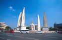 Democracy Monument in Bangkok, Thailand.