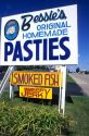 Pastie shop in St. Ignace, Michigan.  Also known as Pasty, these meat pies are popular in the Upper Penninsula of Michigan.