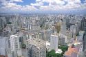 Aerial view of Sao Paulo, Brazil.