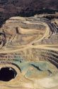 Delamar open pit silver mine in Owyhee County, Idaho.