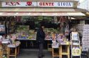 An Italian news stand.