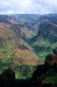 Waimea Canyon on the island of Kauai, Hawaii.