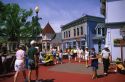 A theme mall in Mackinac City, Michigan.