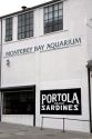 Entrance of the Monterey Bay Aquarium, Monterey, California.