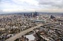 Aerial view of downtown Los Angeles, California.