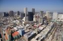 Aerial view of New Orleans, Louisiana.