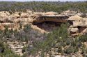 Cliff dwellings in Mesa Verde, Colorado.