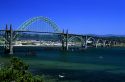 Yaquina Bay Bridge in Newport, Oregon.