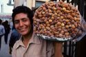 A churro vendor in Tijuana, Mexico.