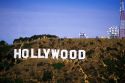 The Hollywood sign in Los Angeles, California.