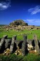 Nuraghe at Barumini, Sardinia, Italy.