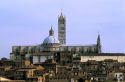 The landmark Cathedral in Sienna, Italy.